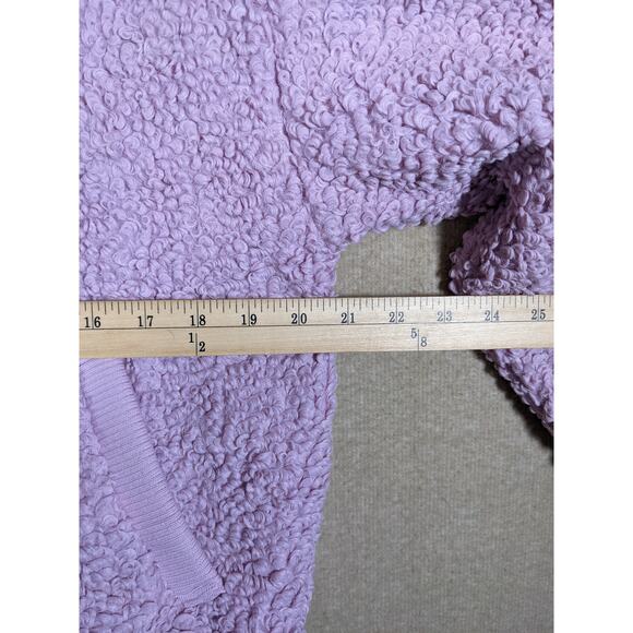 Universal Thread Sherpa Winter Coat Bomber Jacket Women XS Collared Lined New - Picture 7 of 10